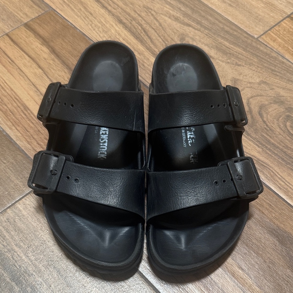 Birkenstock Black Double Strap Sandals